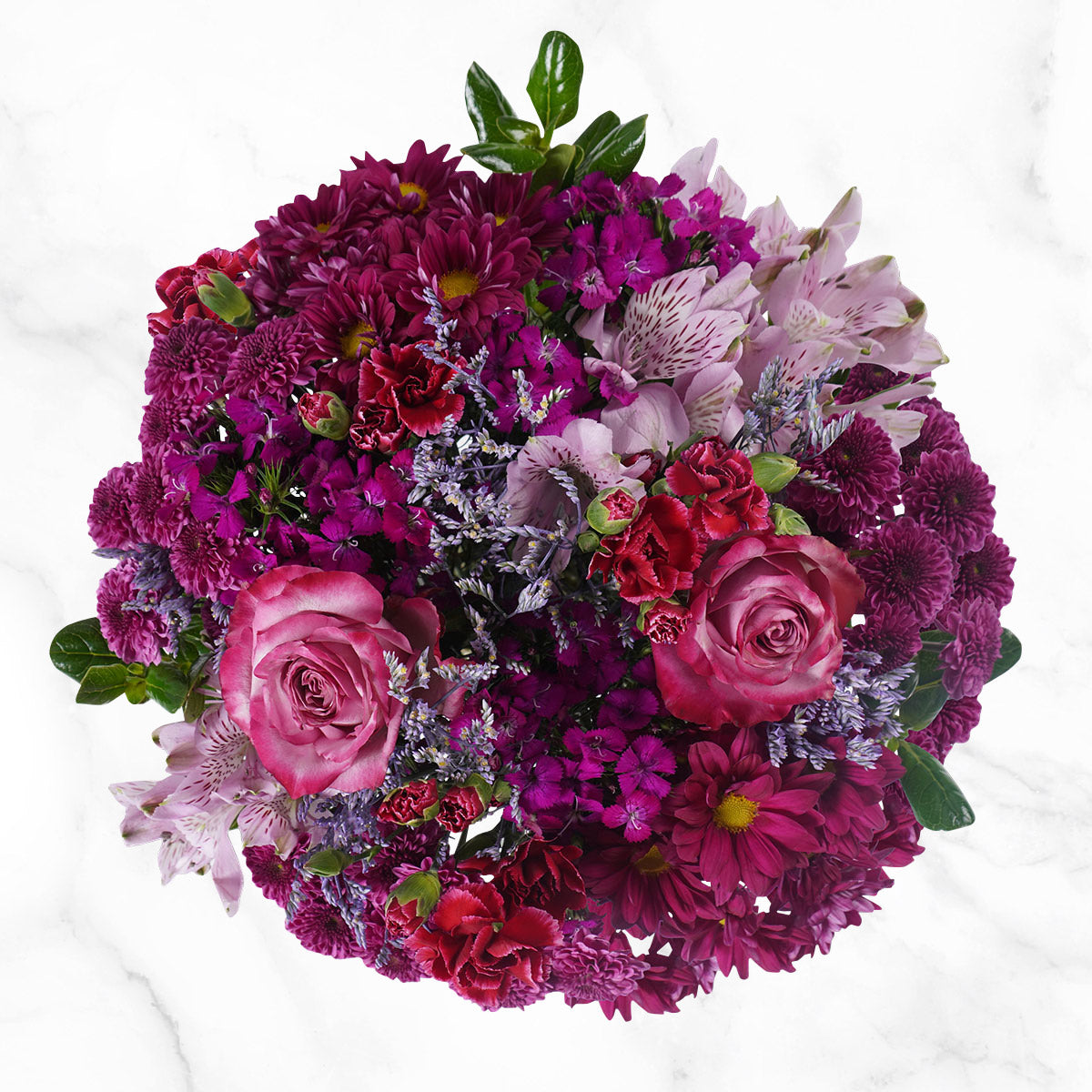 Ten ready-made fresh bouquets for special events