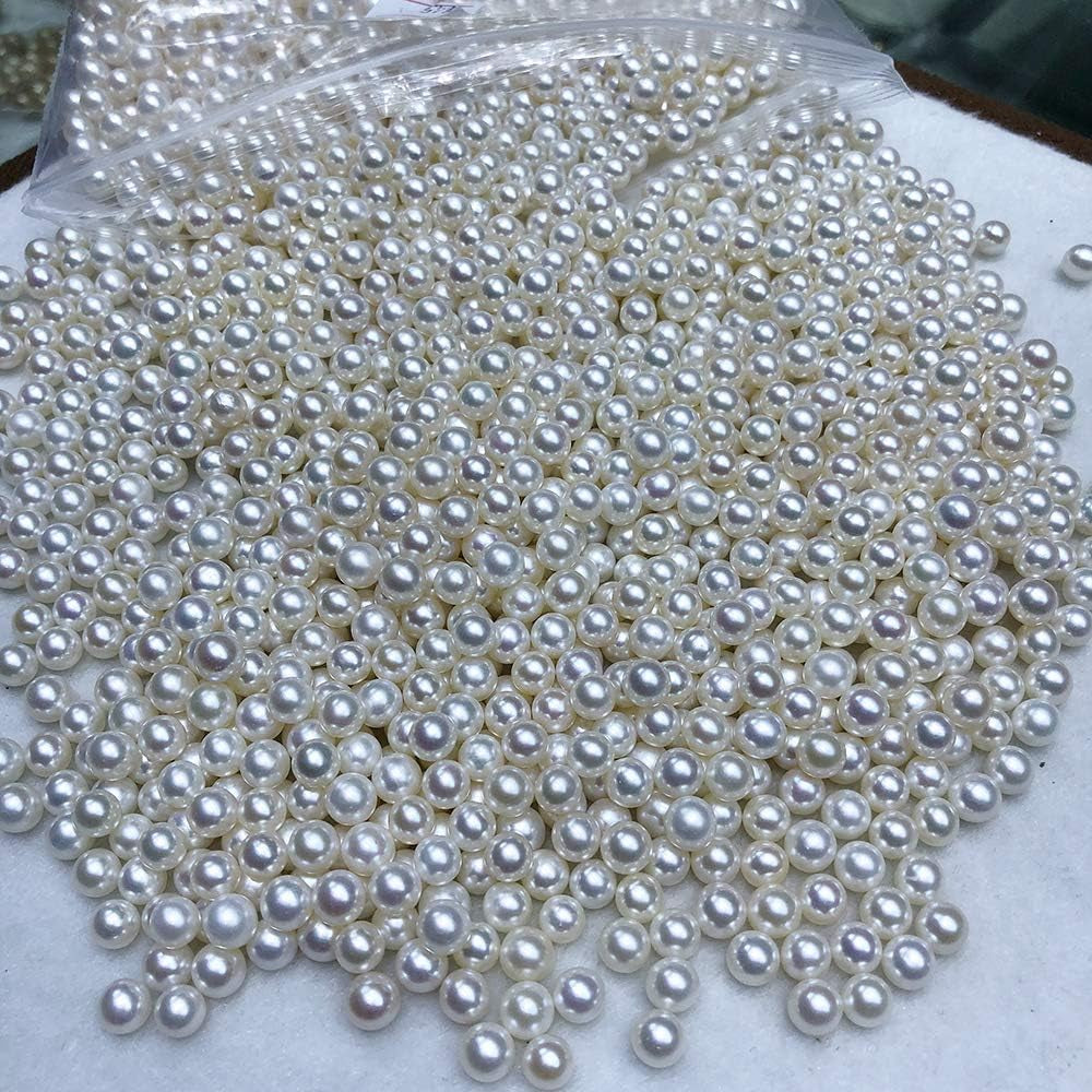 1.1-pound bag of ivory faux pearl fillers