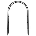 Black metal wedding and event arch