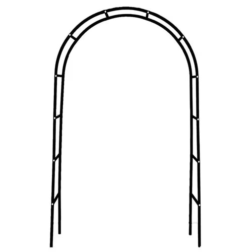 Black metal wedding and event arch