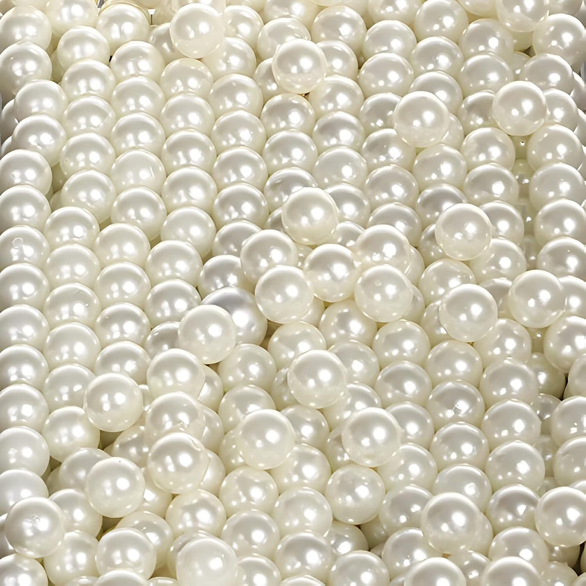 Ivory faux pearl vase fillers