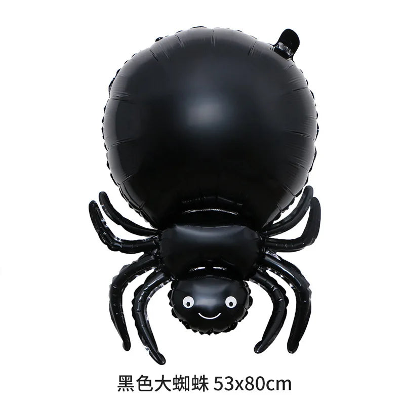 Halloween spider balloon for photo displays