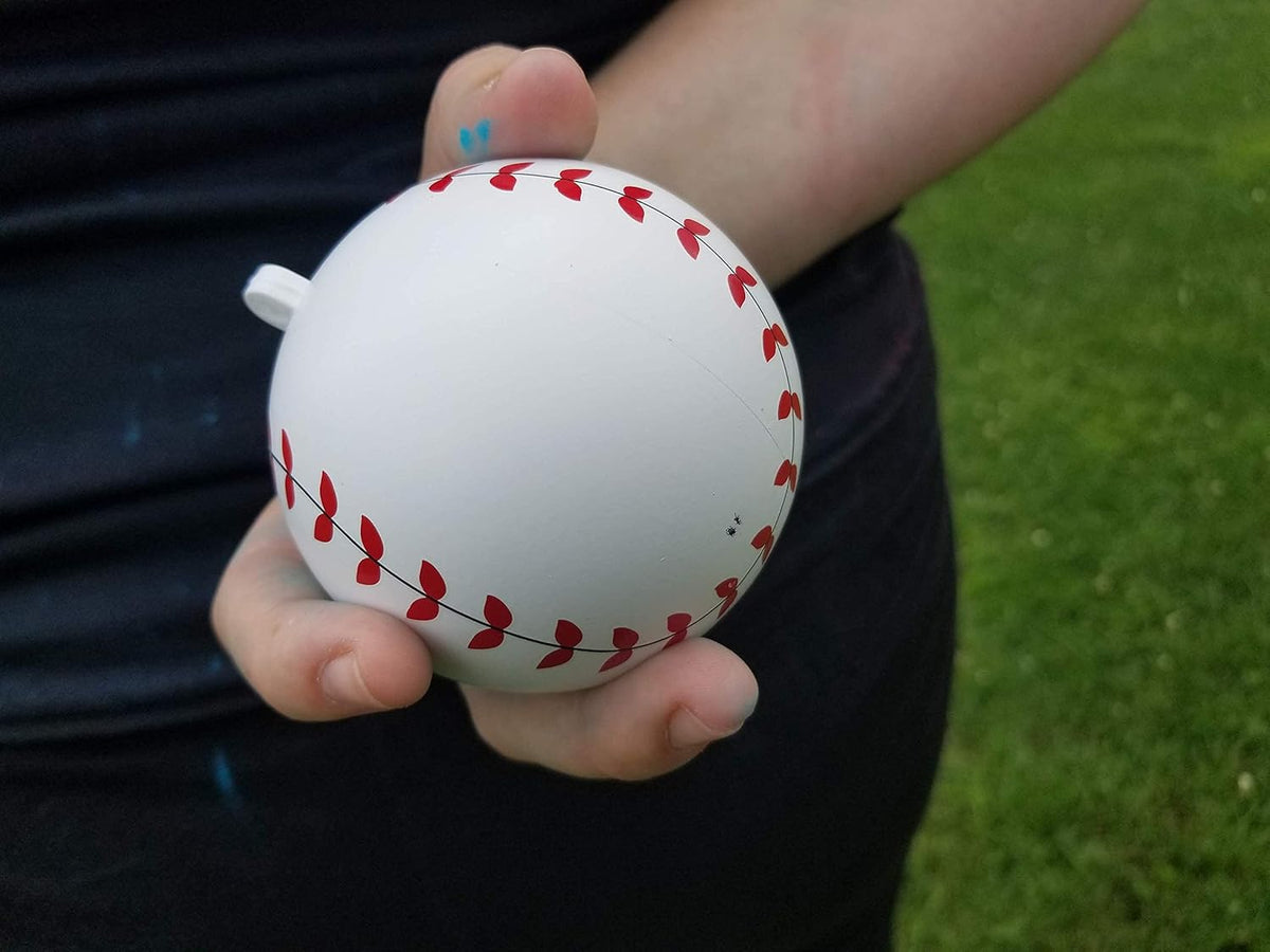 Pink gender reveal baseball for outdoor celebrations