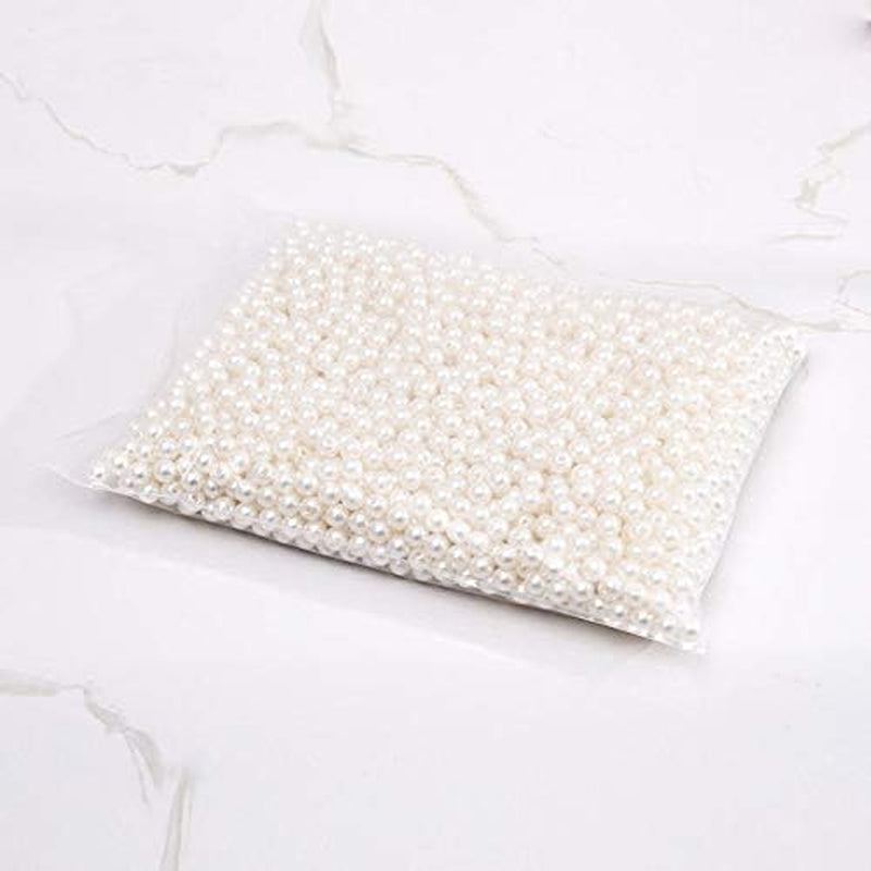 Reusable faux pearls for wedding and party displays
