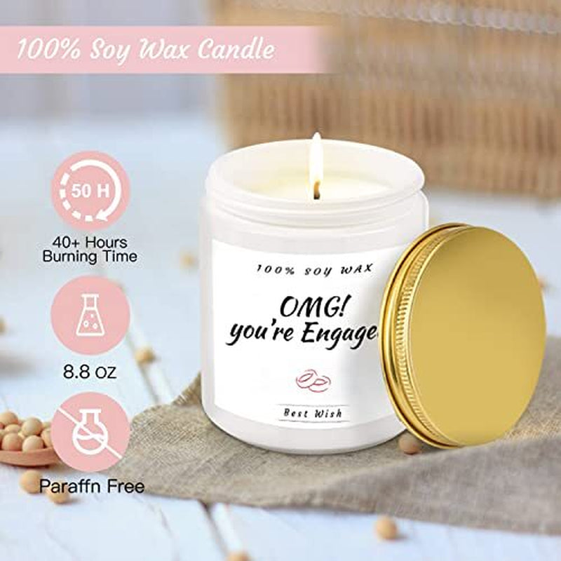 Newly engaged couple gift set