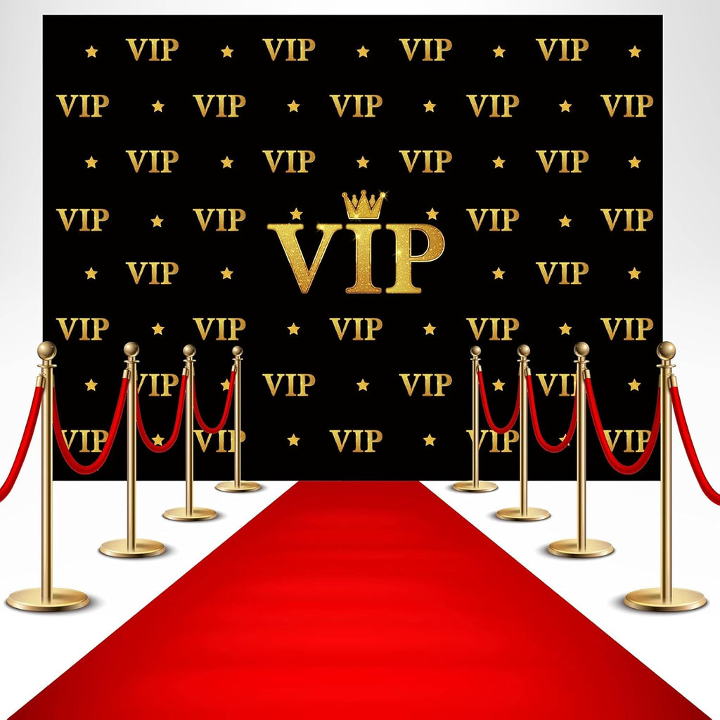 6.5 x 5 ft VIP party backdrop